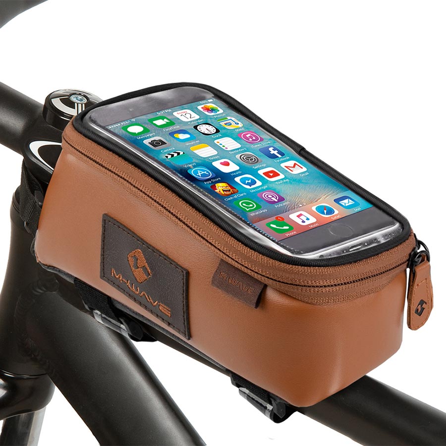 M-Wave, Rotterdam LE, Top Tube Bags, Brown