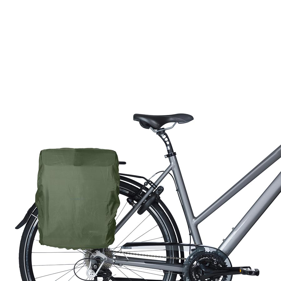 Basil, Move Simple, MIK Hooks, Pannier, 15L, Black