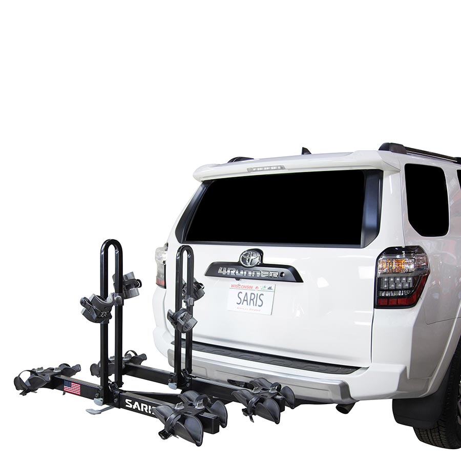 Saris, Freedom, Hitch Mount Rack, 1-1/4'' and 2'', Bikes: 2, Max weight per bike: 60 lb