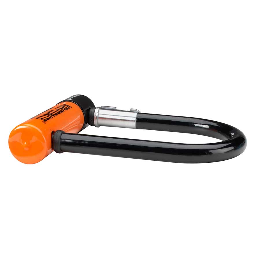 Kryptonite, Evolution STD (DD), U-Lock, Key, 101x229mm, 4''X9'', Thickness in mm: 14mm, Orange