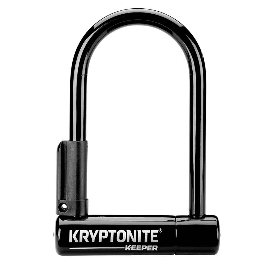 Kryptonite, Keeper STD (DD), U-Lock, Key, 102x203mm, 4''x8'', Thickness in mm: 12mm, Black