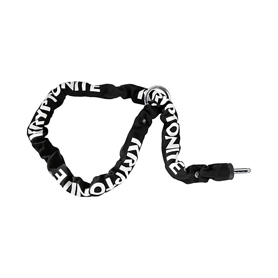 Kryptonite, 912 Plug In Chain, Frame Lock, 1200mm, 9mm, Black