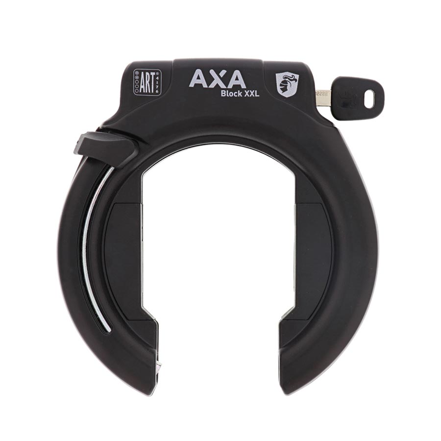 AXA, Block XXL, Frame Lock, Key, Black