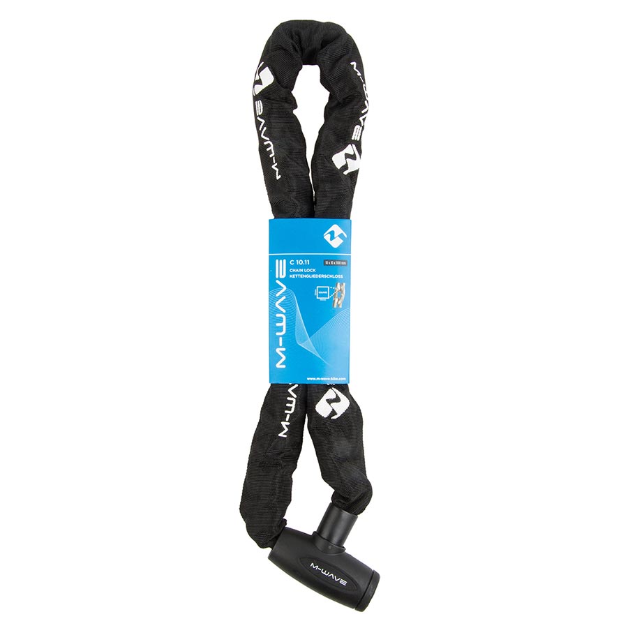 M-Wave, C 10.11, Chain Lock, Key, 10mm, 110cm, Black