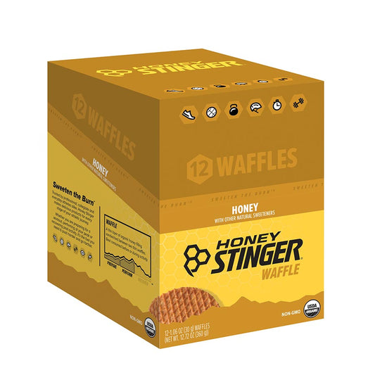 Honey Stinger, Waffles, Bars, Honey, 12pcs