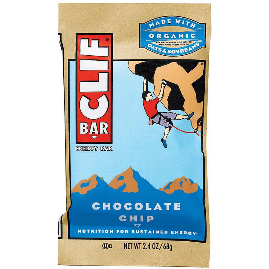 Clif, Energy bars, Chocolate Chip, 12pcs