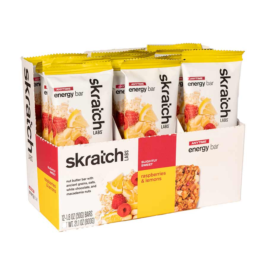 Skratch Labs, Anytime Energy, Bar, Cherry/Pistachio, 12 x 50g