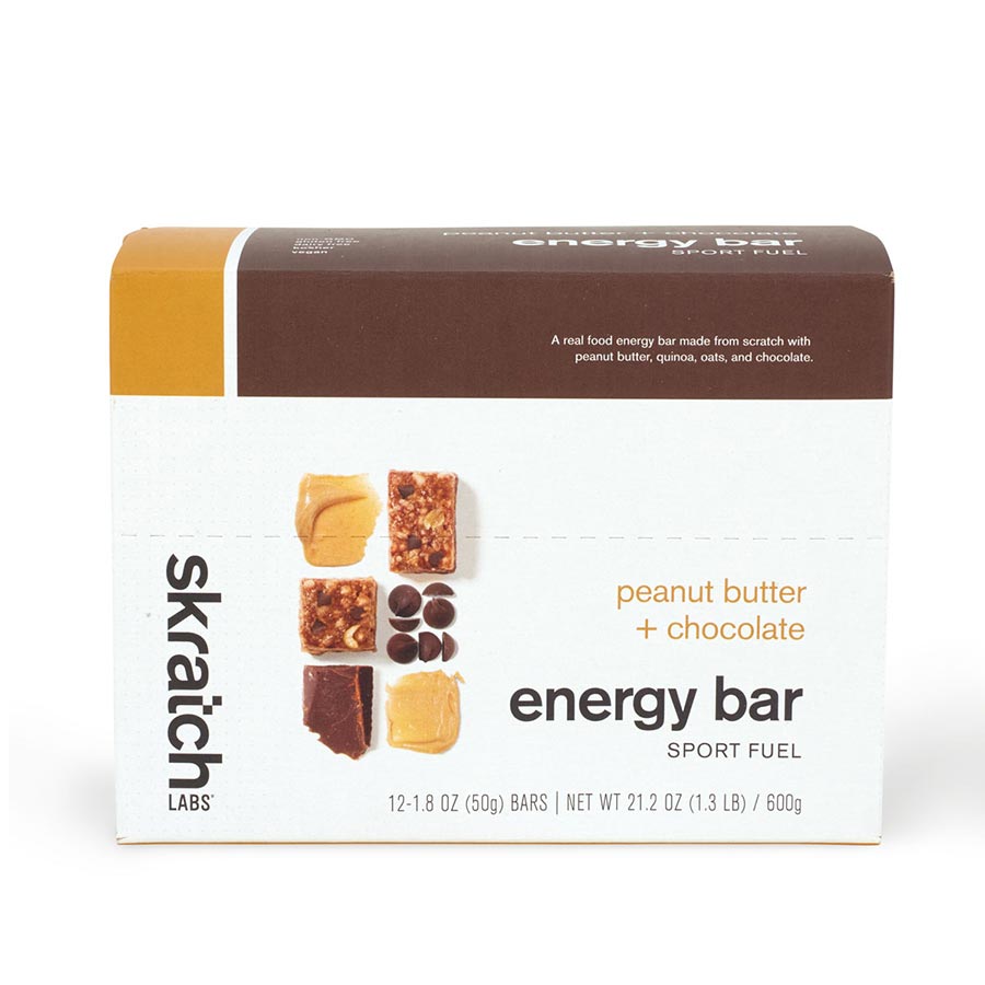 Skratch Labs, Anytime Energy, Bar, Cherry/Pistachio, 12 x 50g