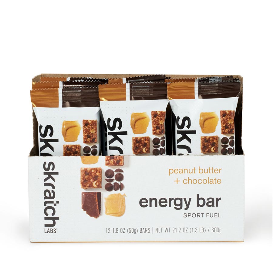 Skratch Labs, Anytime Energy, Bar, Cherry/Pistachio, 12 x 50g