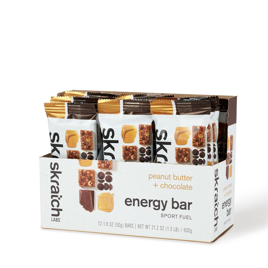 Skratch Labs, Anytime Energy, Bar, Cherry/Pistachio, 12 x 50g