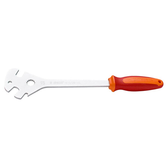 Unior, Pro Pedal Wrench, Red/Orange