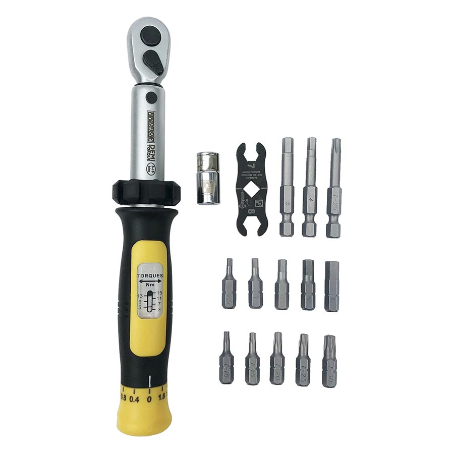 Pedros, Demi II, Torque Wrench, 1/4'', 3-15 Nm