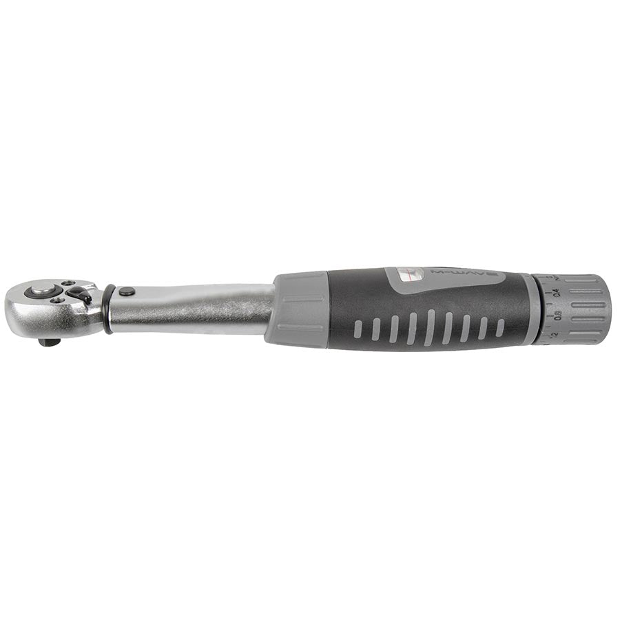 M-Wave, TW-4/24, Torque Wrench, 4-24Nm, 1/4'' Drive, 3,4,5,6,8mm Hex, T10, T25