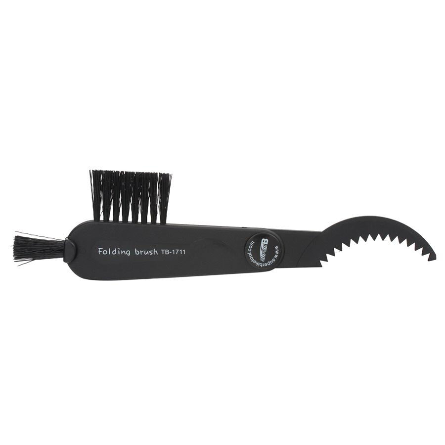 Super-B, TB-1711, Folding gear cleaning brush