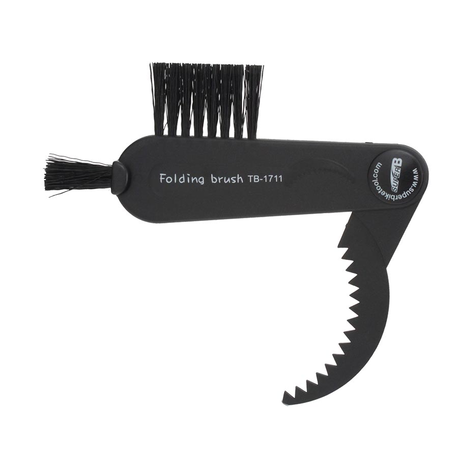 Super-B, TB-1711, Folding gear cleaning brush