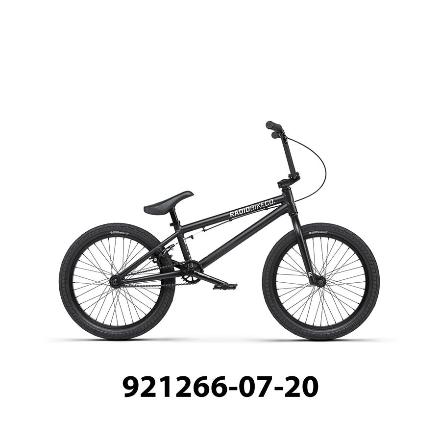 Radio, Dice, BMX, 16'', Matte Black, 16''